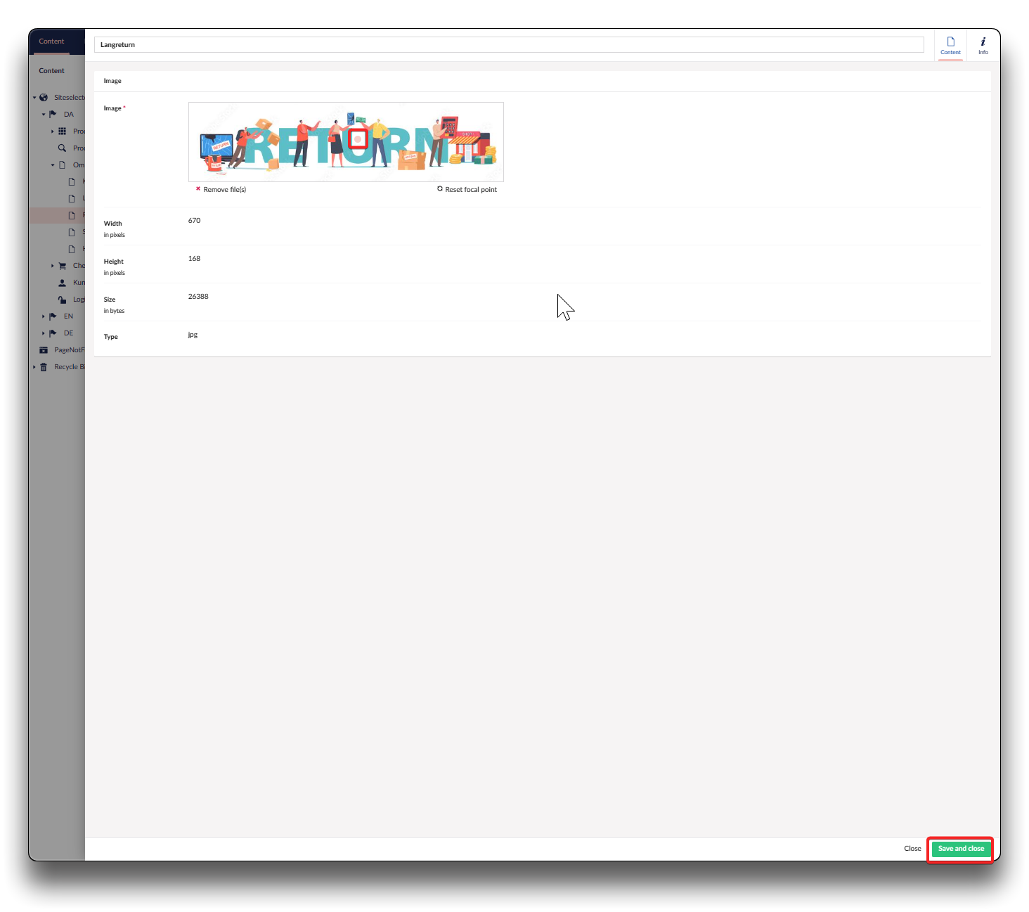 Parallax Image - Chainbox Webshop documentation